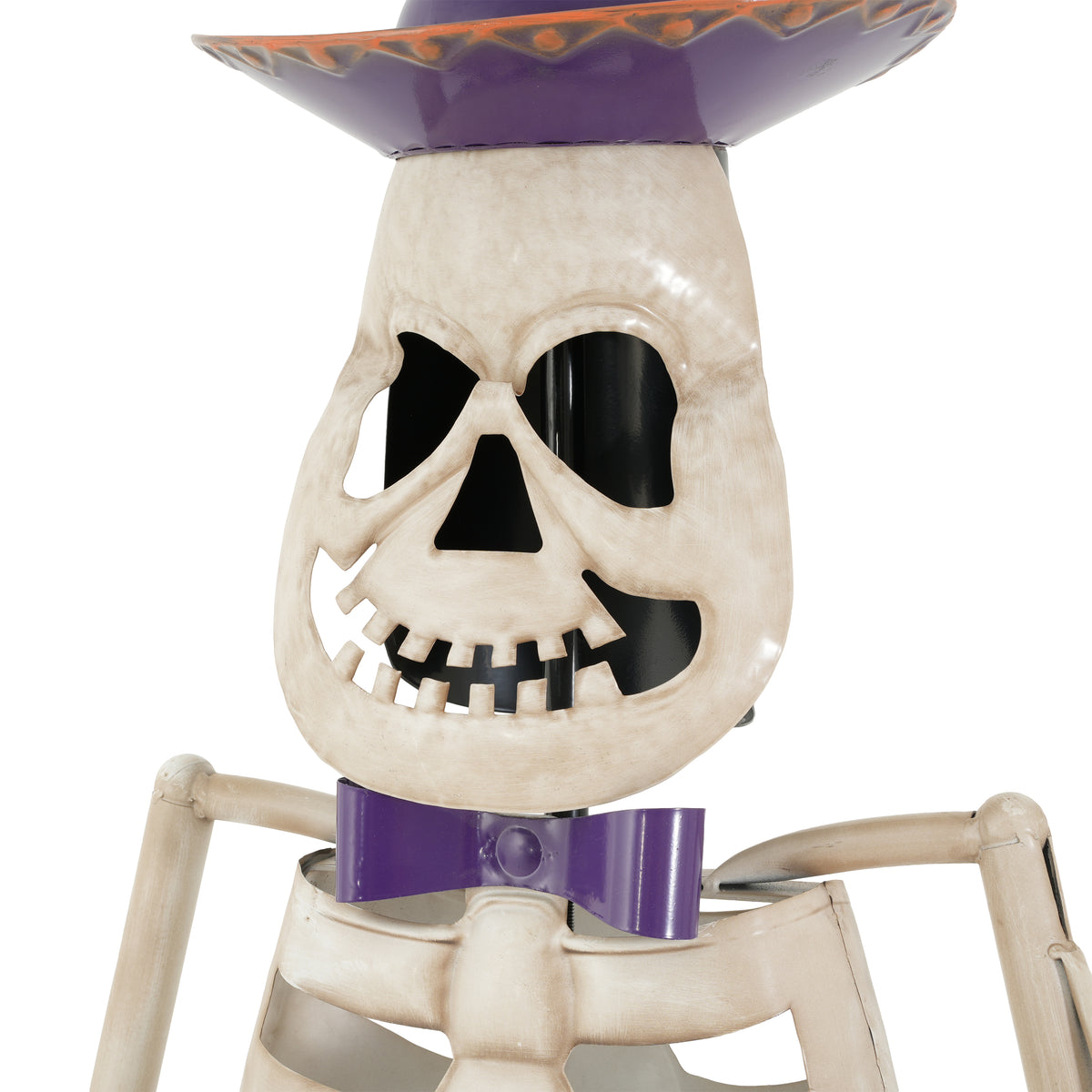 Halloween Skeleton Guitar Yard Decoration