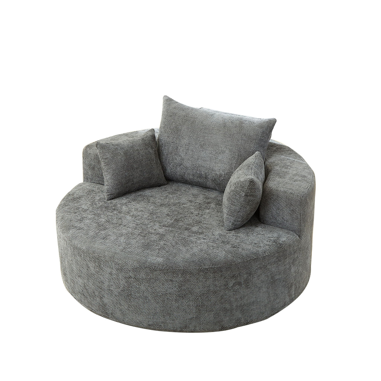 Single Sofa, Sleeper Chair For Living Room - Gray