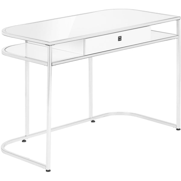 Computer Desk For Home Office, Laptop, Storage Drawers, Contemporary And Modern - White - Best Buy Furniture