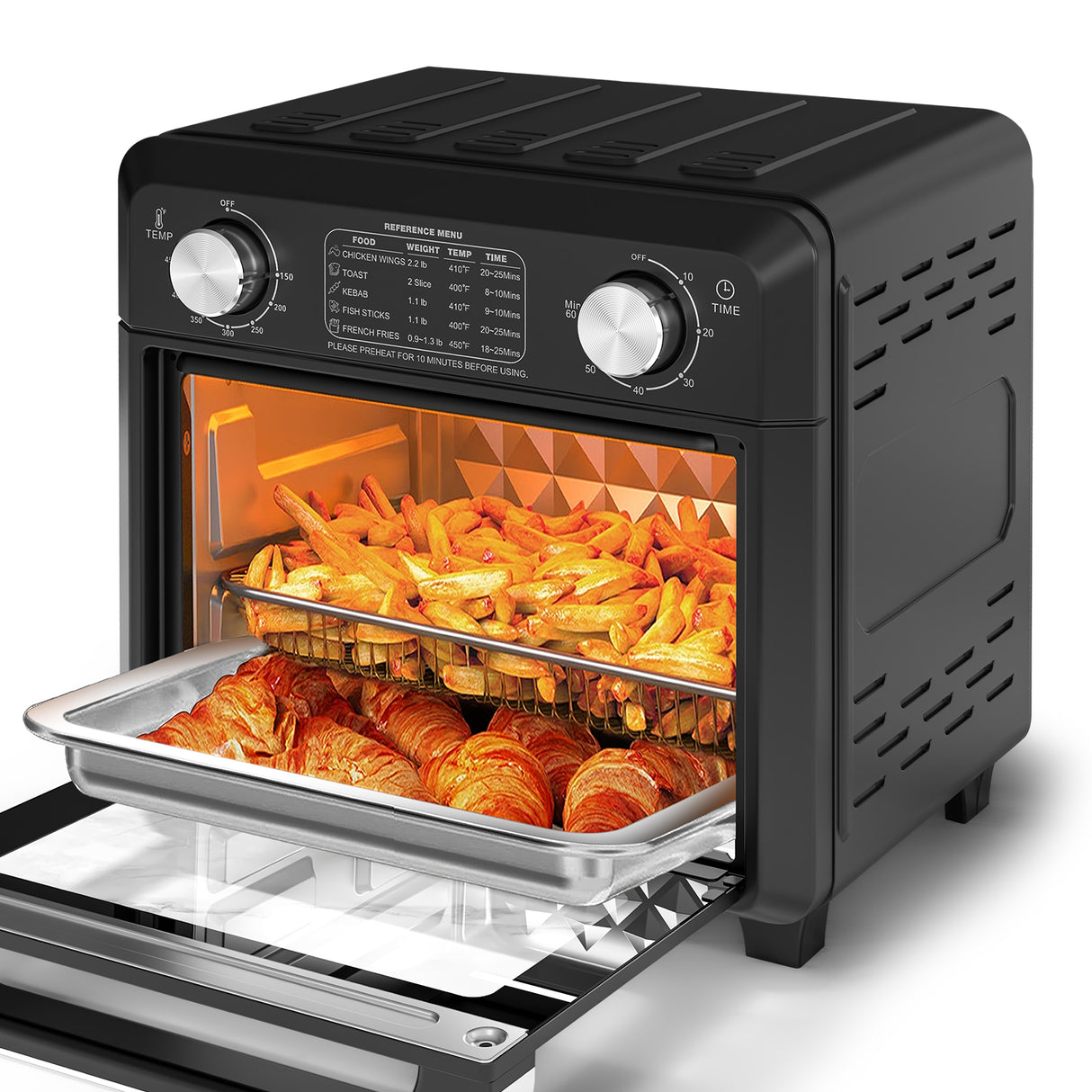 GBK 11QT Compact Air Fryer Toaster Oven