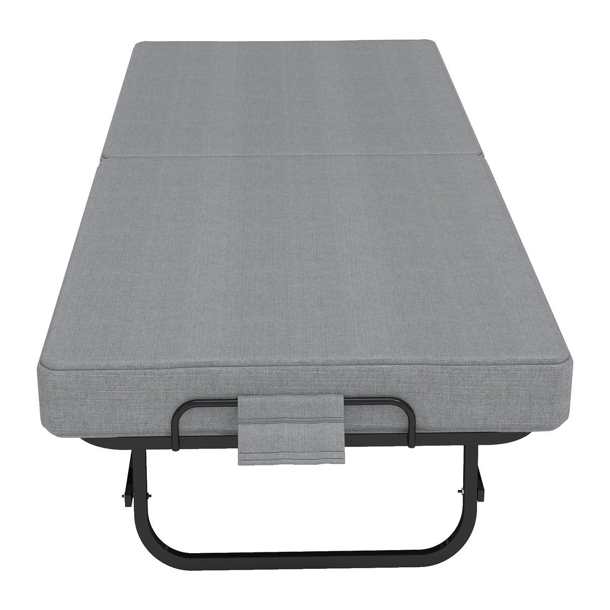 75" Folding Bed with Memory Foam Mattress