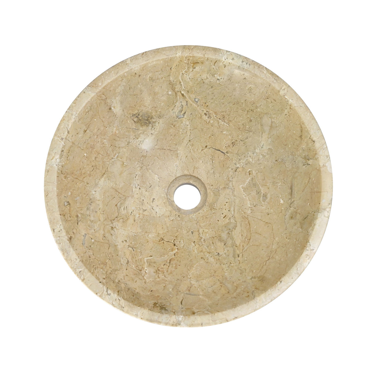 Bathroom Vessel Sink, Circular Design