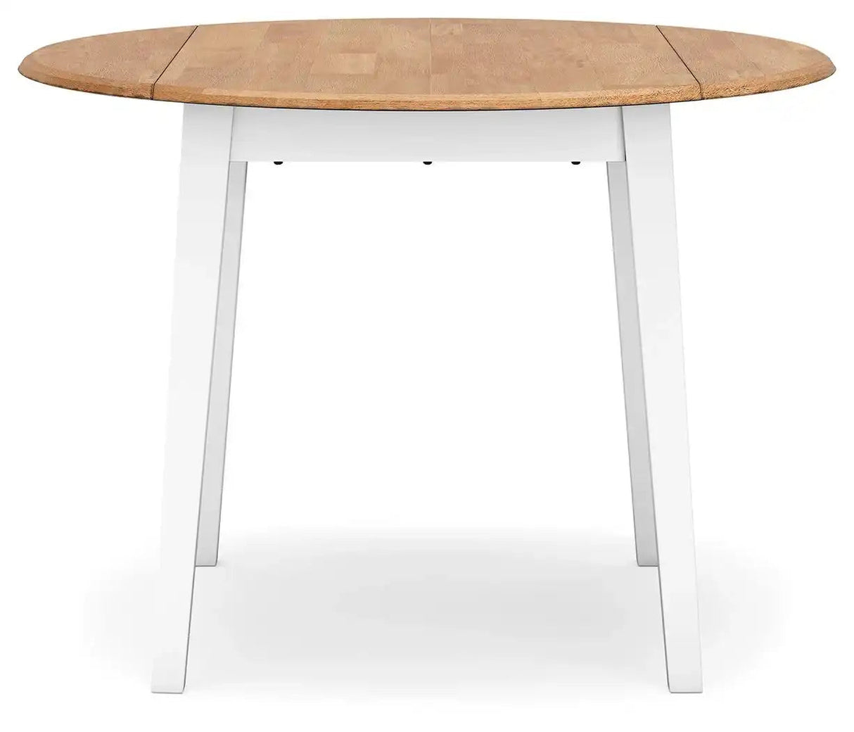 Gesthaven - Round Dining Room Drop Leaf Table - Best Buy Furniture