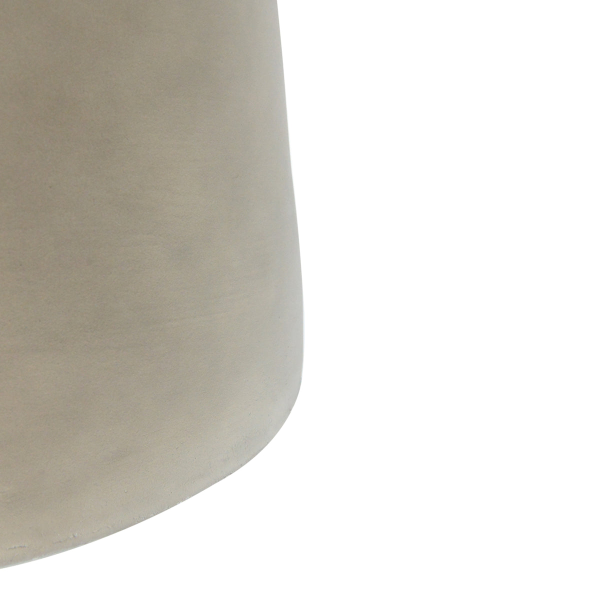 Outdoor Round Top MGO Drum Side Table