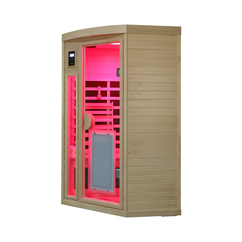 Hemlock Pentagonal Indoor Far Infrared Sauna Room