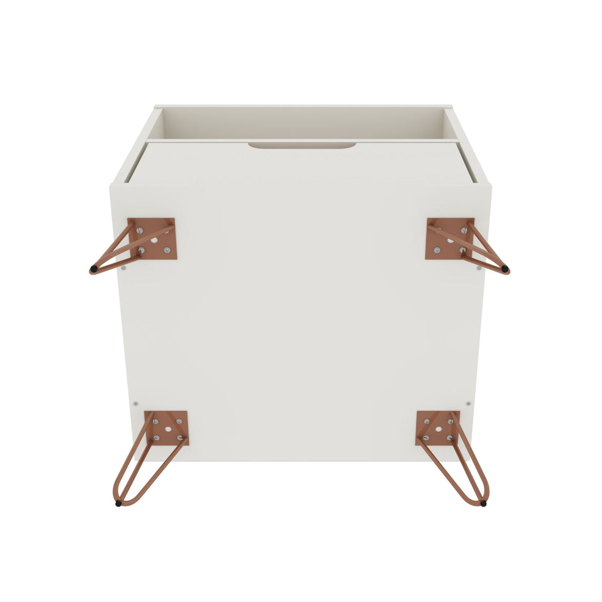 Rockefeller - Nightstand With 1 Drawer - Off White