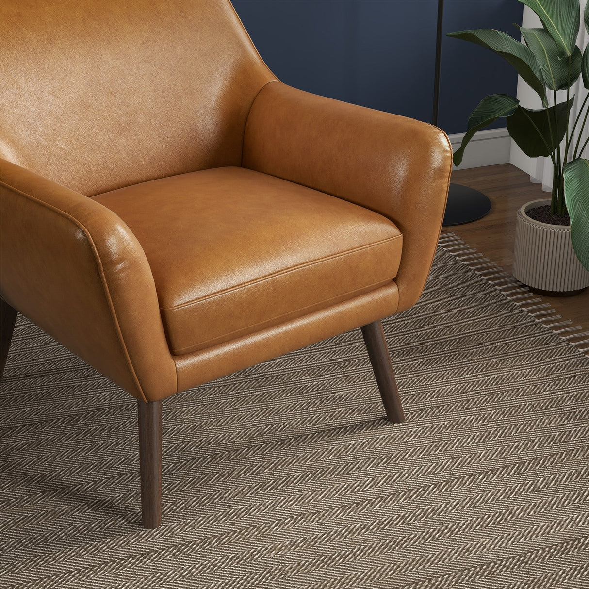 Panom Leather Lounge Chair