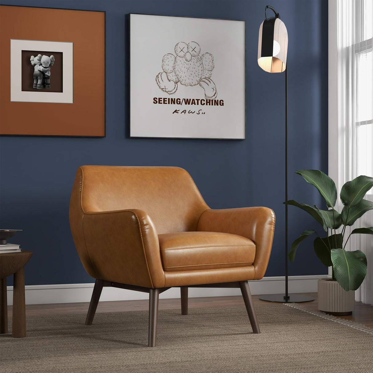 Panom Leather Lounge Chair