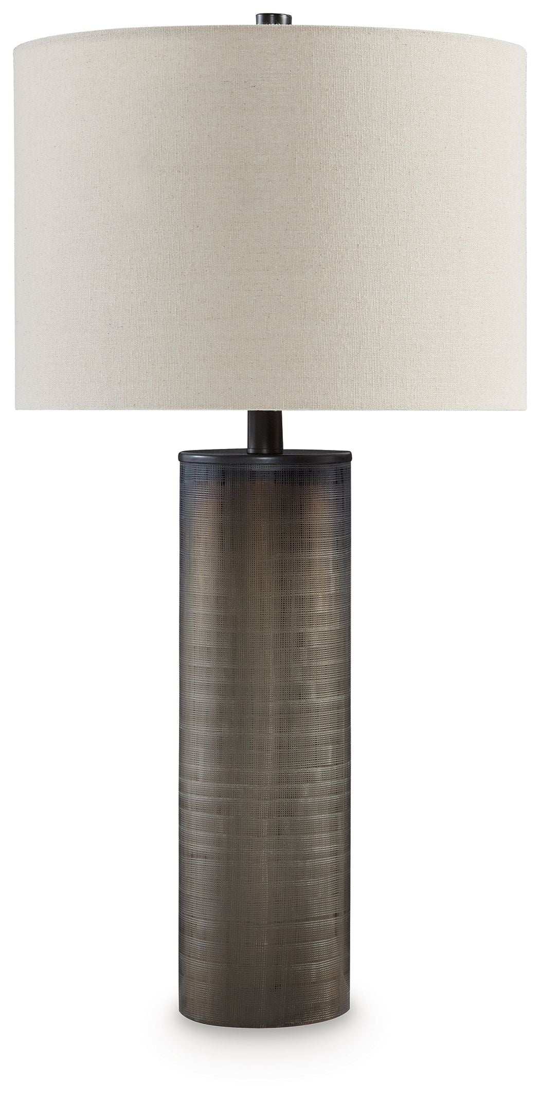 Dingerly - Glass Table Lamp - Brown - Best Buy Furniture