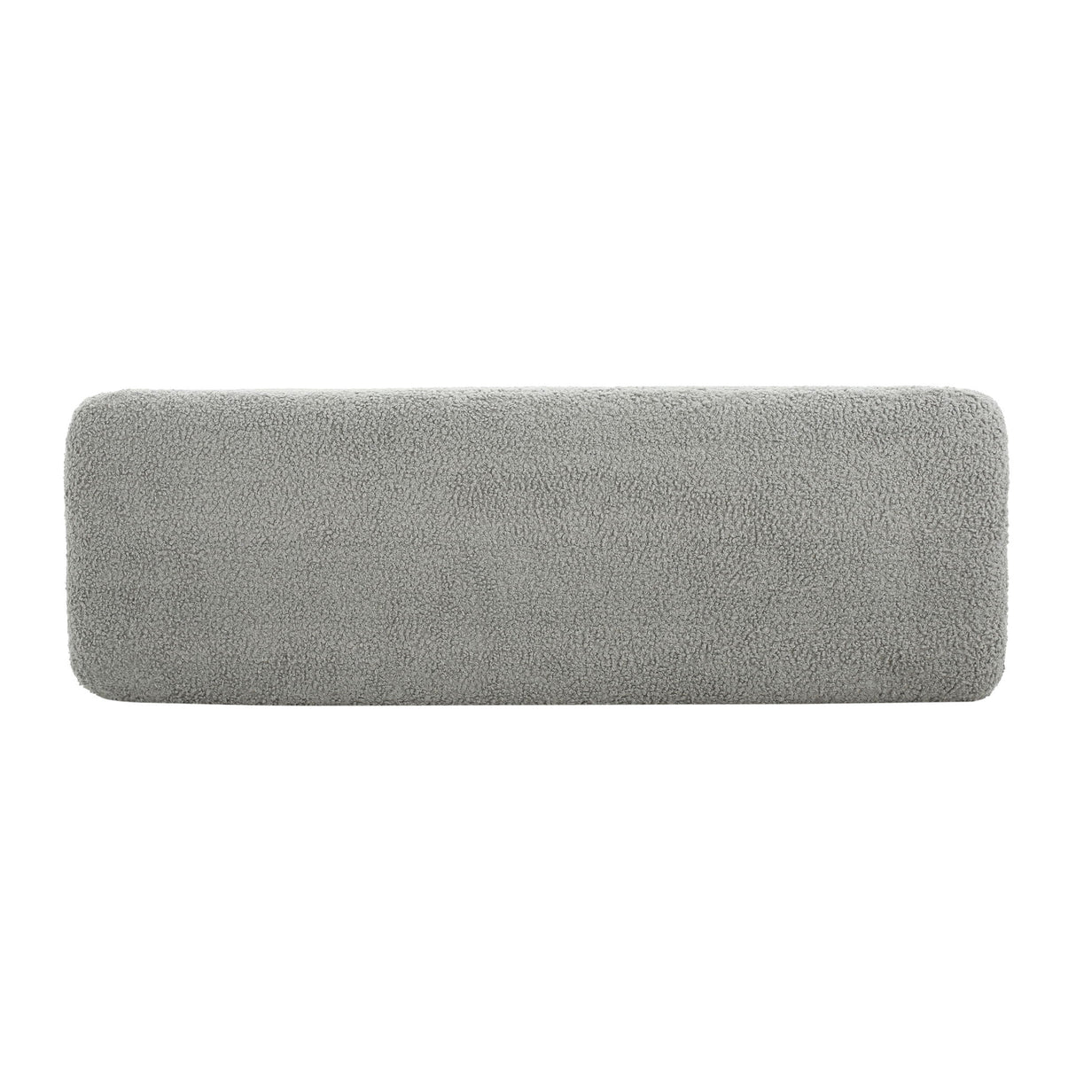 Contemporary Ottoman With Foam Cushion And Durable Upholstery