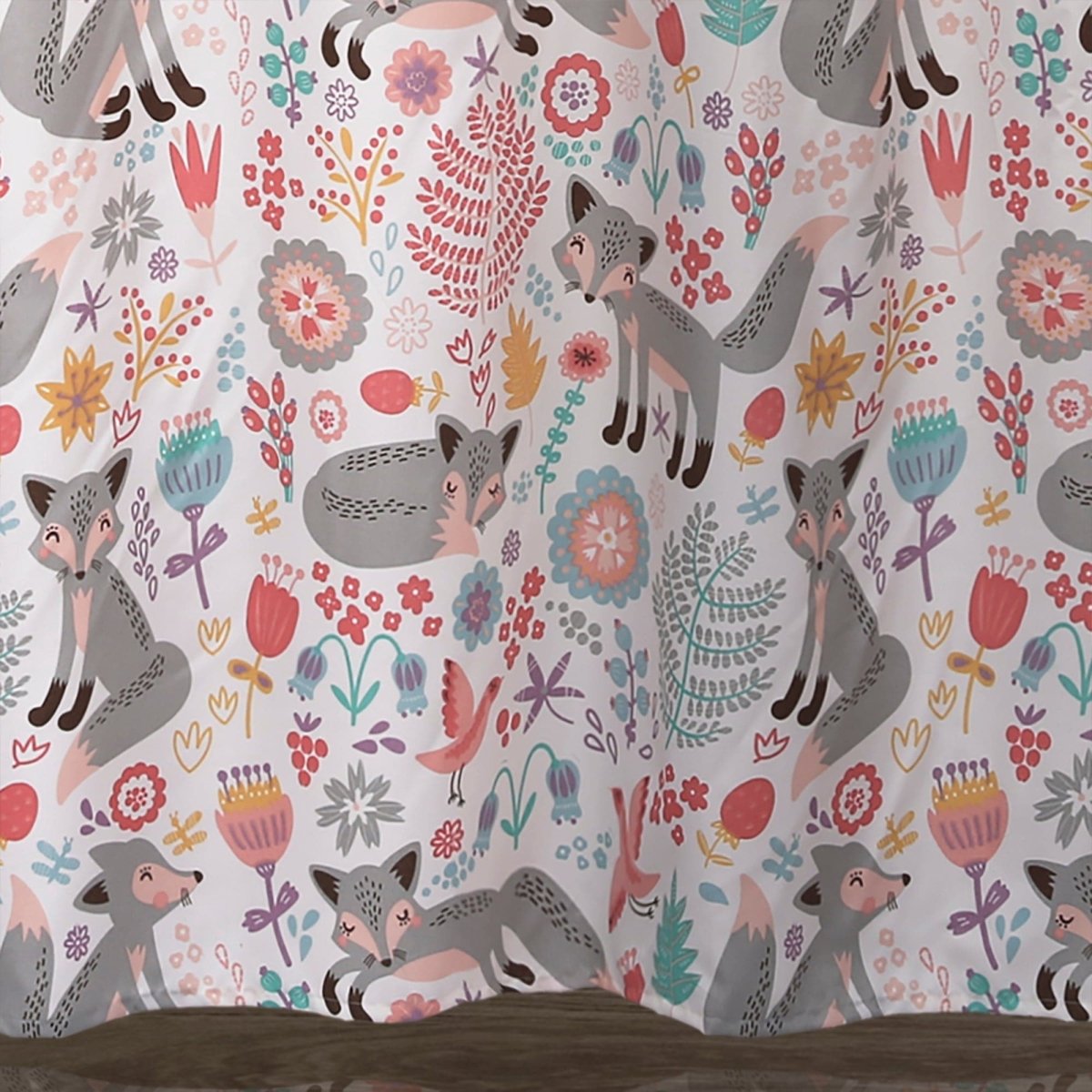 Pixie Fox Shower Curtain by LushDecor