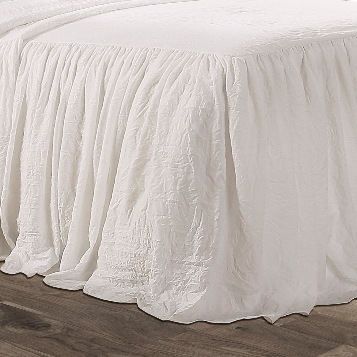 Ruffle Skirt Bedspread Set by LushDecor