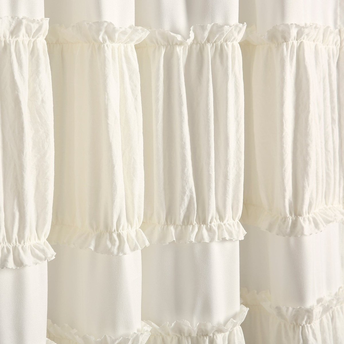 Nova Ruffle Window Curtain Panel Set by LushDecor