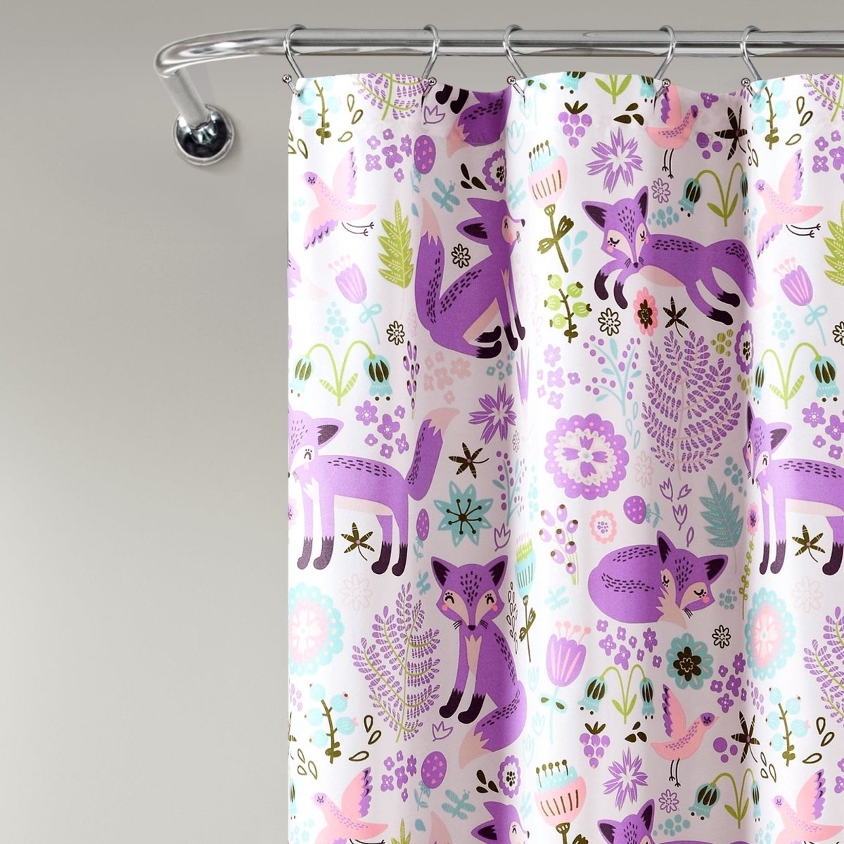 Pixie Fox Shower Curtain by LushDecor