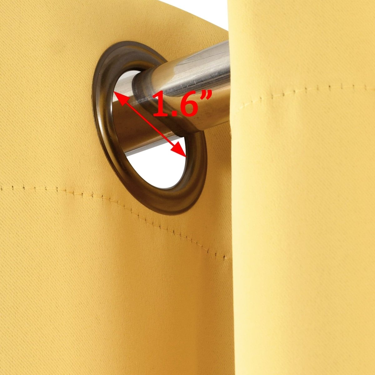 LushDecor Insulated Grommet Blackout Window Curtain Panel Set - view 28
