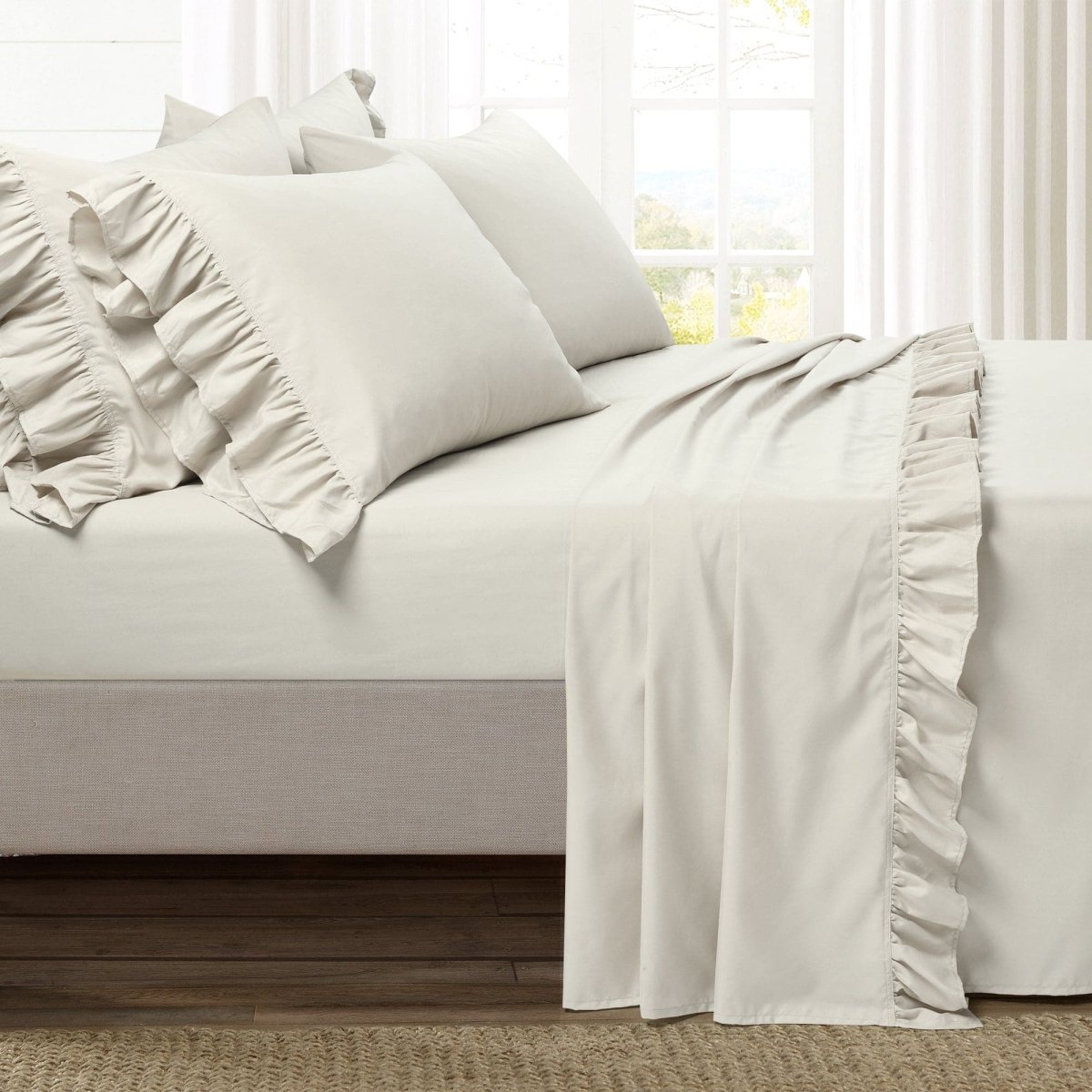 LushDecor Reyna Ruffle Sheet Set - view 11