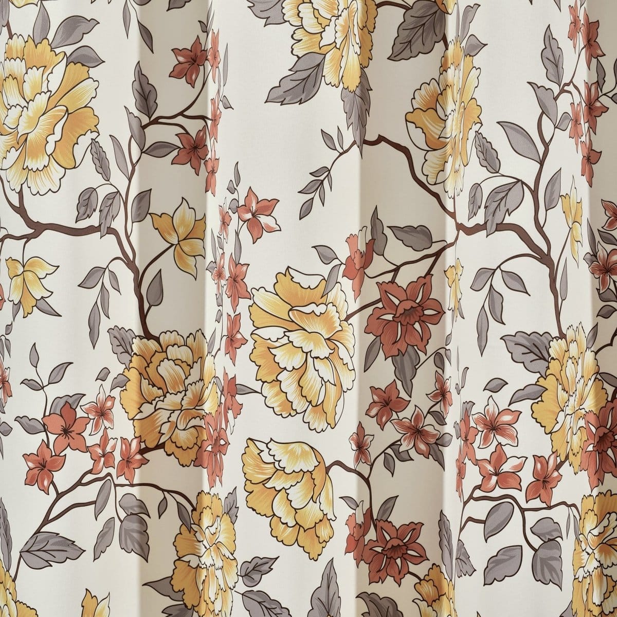 LushDecor Ivana Floral Light Filtering Window Curtain Panel Set - view 2