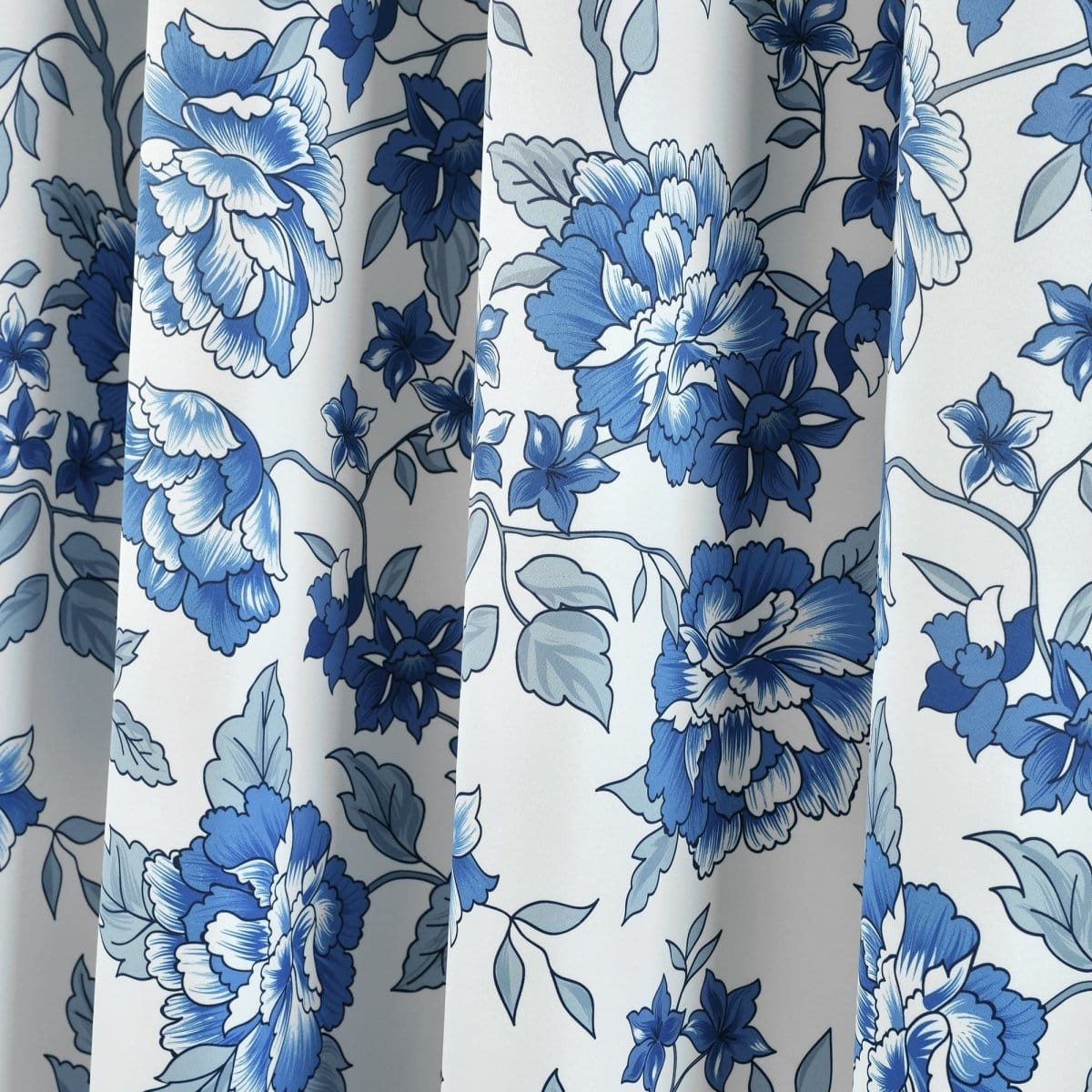 LushDecor Ivana Floral Light Filtering Window Curtain Panel Set - view 6