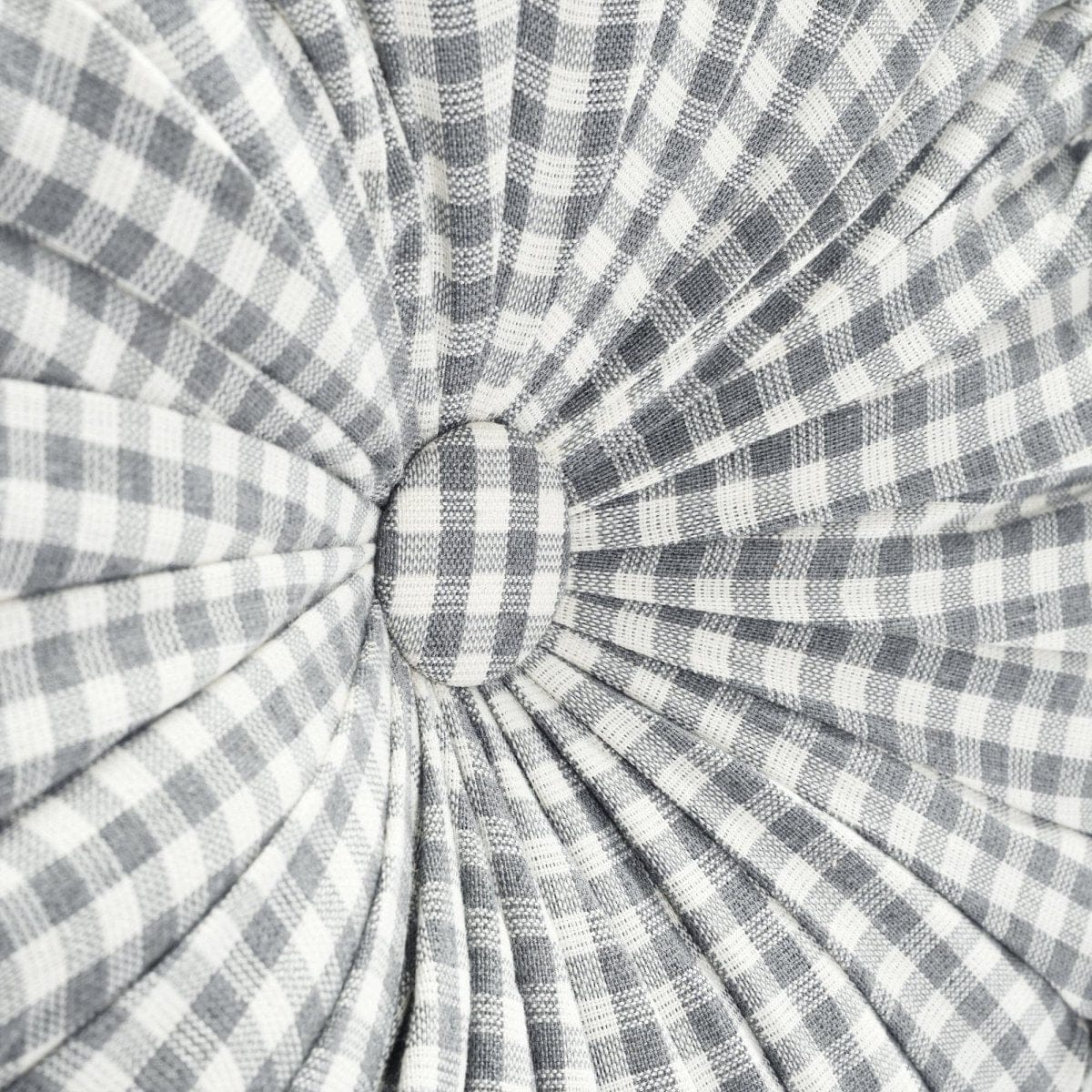 LushDecor Gingham Check Yarn Dyed Pleated Decorative Pillow - view 5