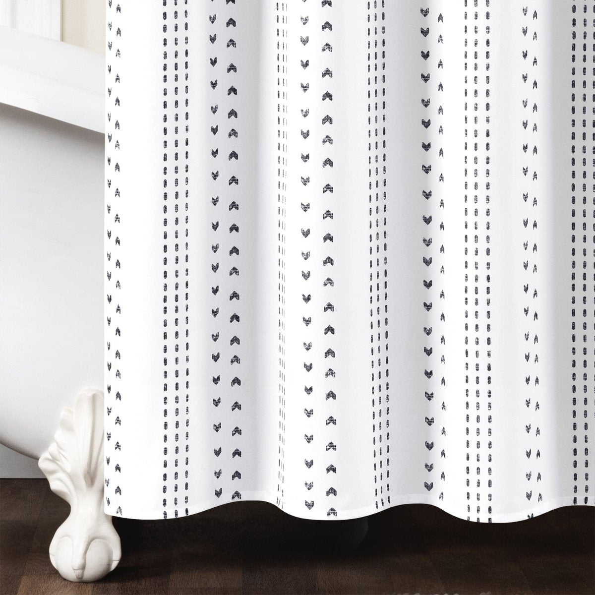 Hygge Stripe Shower Curtain 72" x 72"