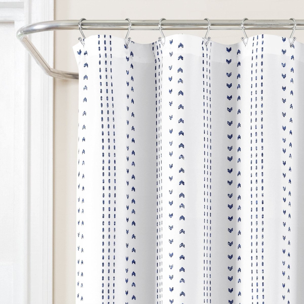 Hygge Stripe Shower Curtain 72" x 72"
