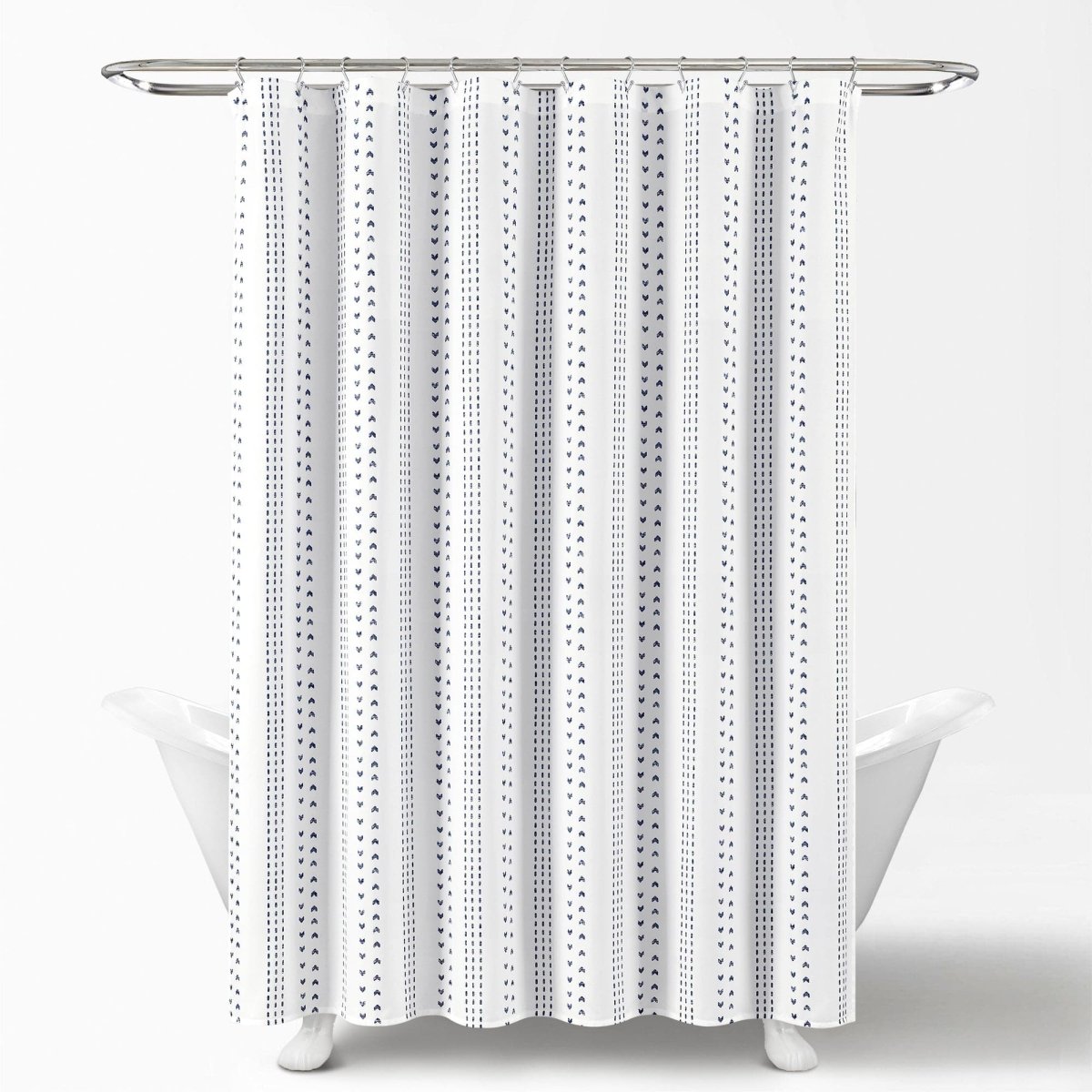 Hygge Stripe Shower Curtain 72" x 72"