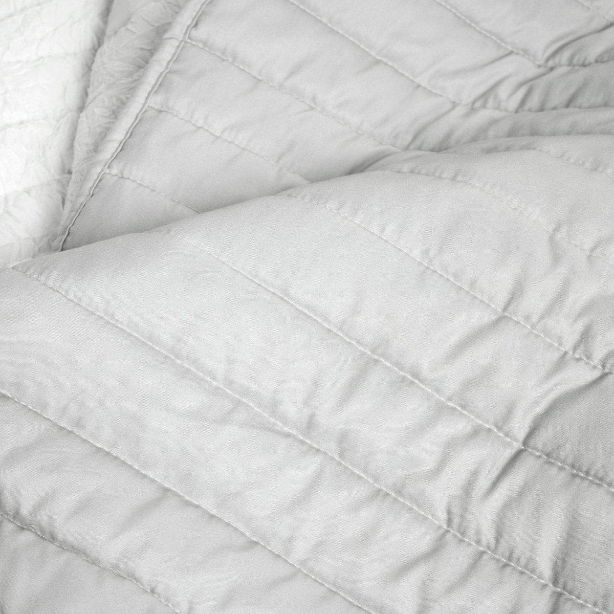 LushDecor Crinkle Ombre Oversized Quilt 3 Piece Set - view 12