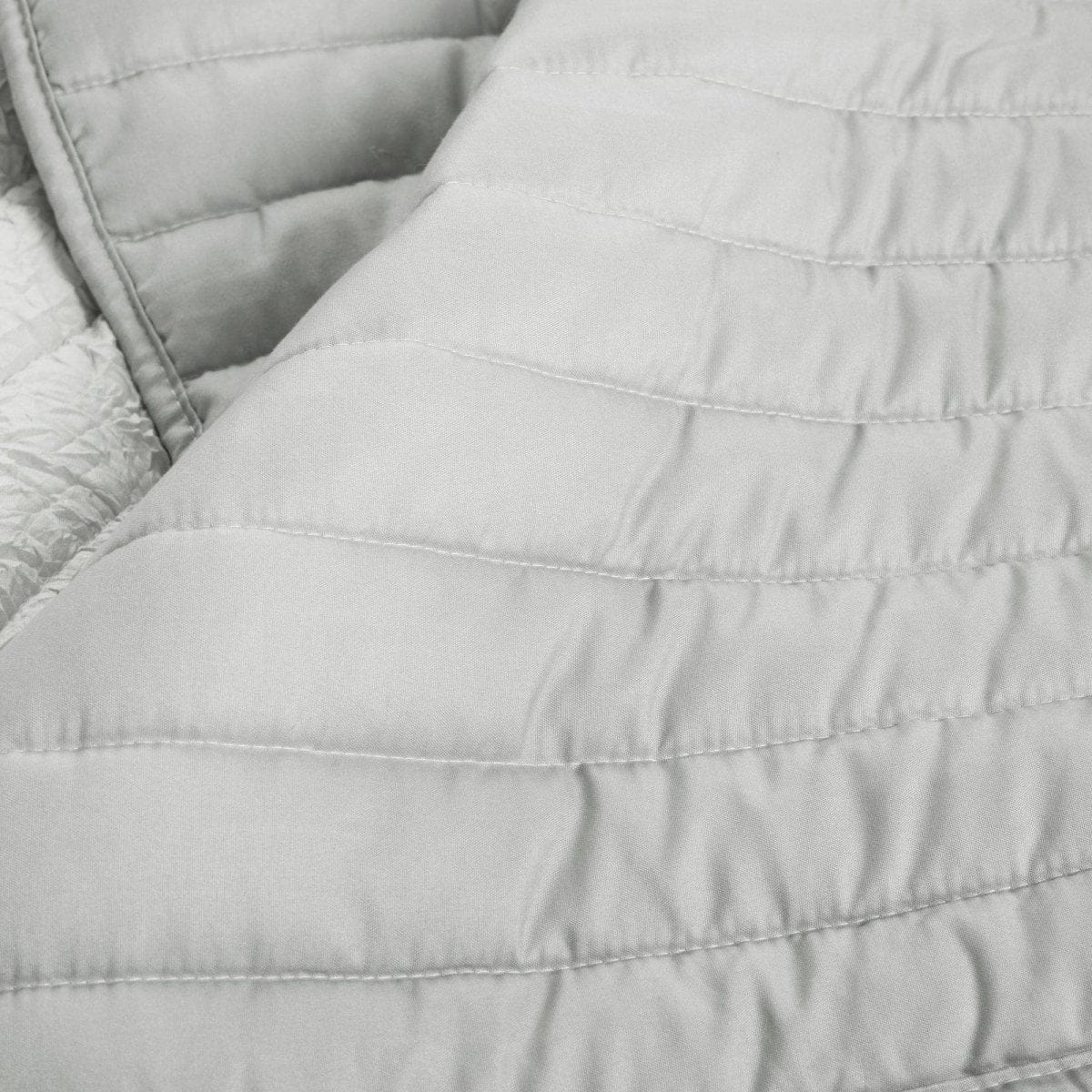 LushDecor Crinkle Ombre Oversized Quilt 3 Piece Set - view 18