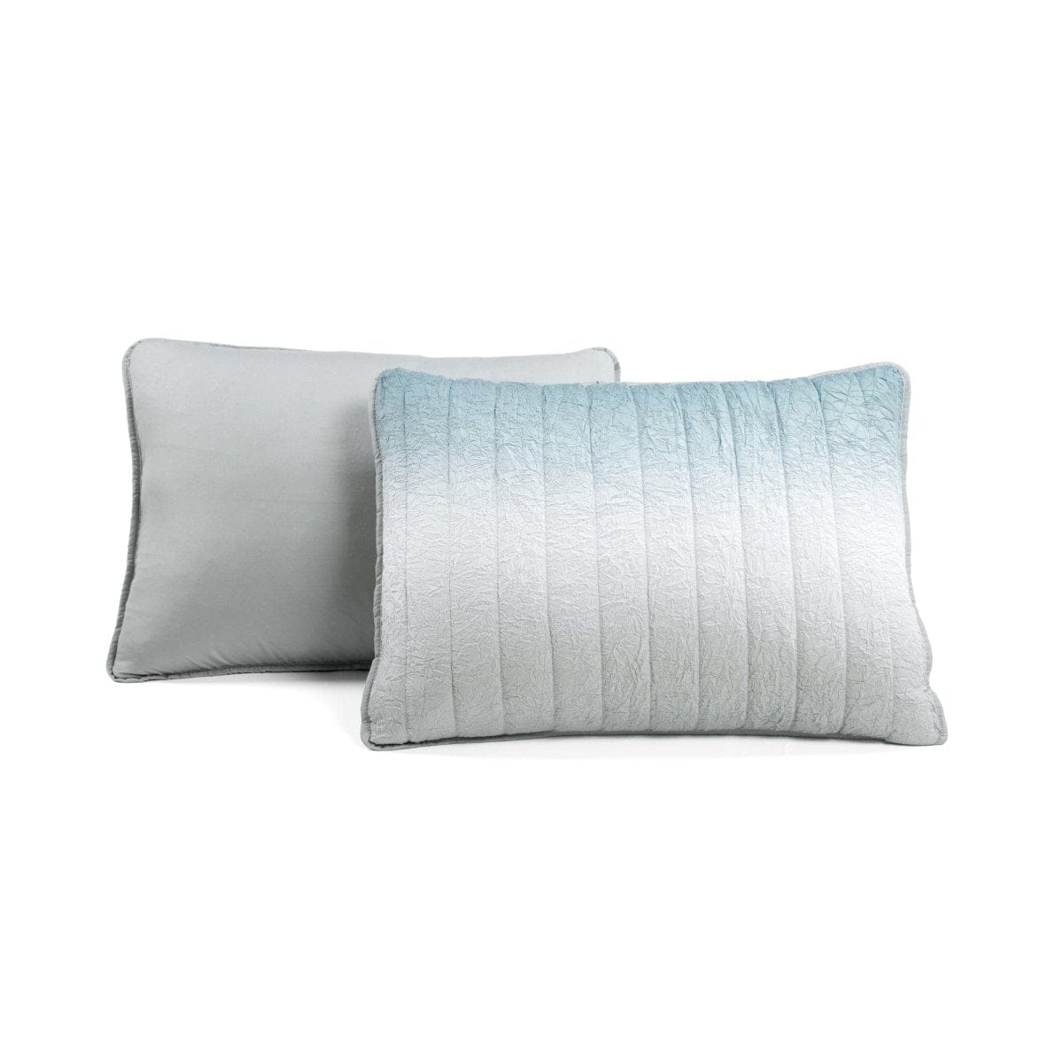 LushDecor Crinkle Ombre Oversized Quilt 3 Piece Set - view 21