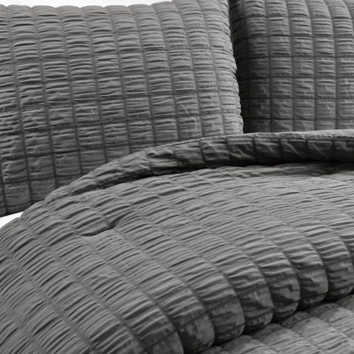 LushDecor Crinkle Textured Dobby Comforter Set - view 5