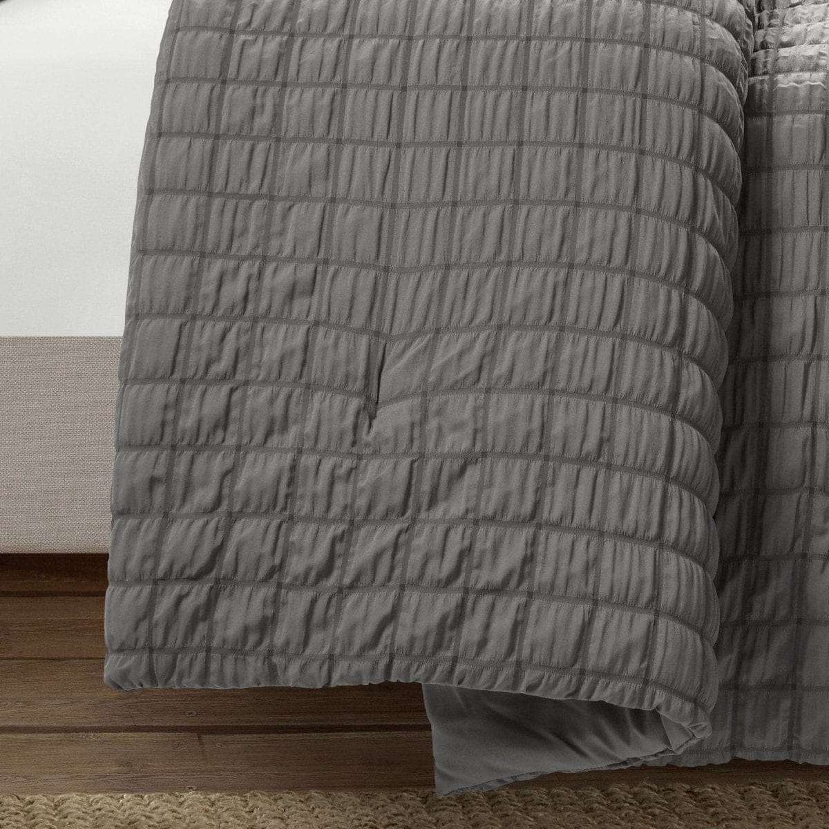 LushDecor Crinkle Textured Dobby Comforter Set - view 13