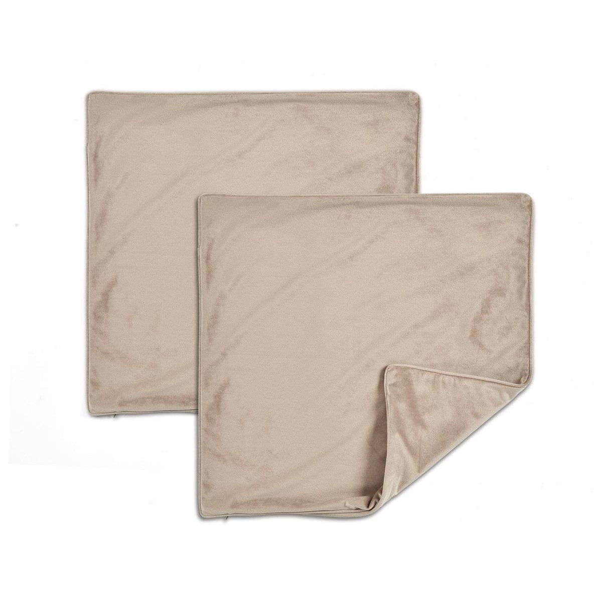 LushDecor Velvet Solid Decorative Pillow Cover 2-Pack Set - view 8