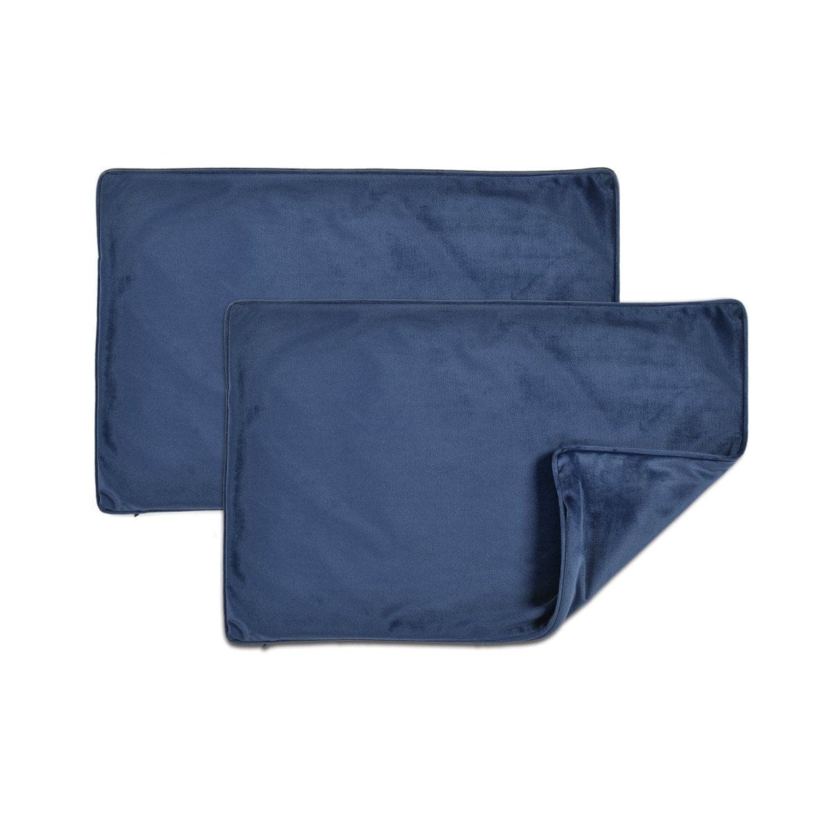 LushDecor Velvet Solid Decorative Pillow Cover 2-Pack Set - view 10