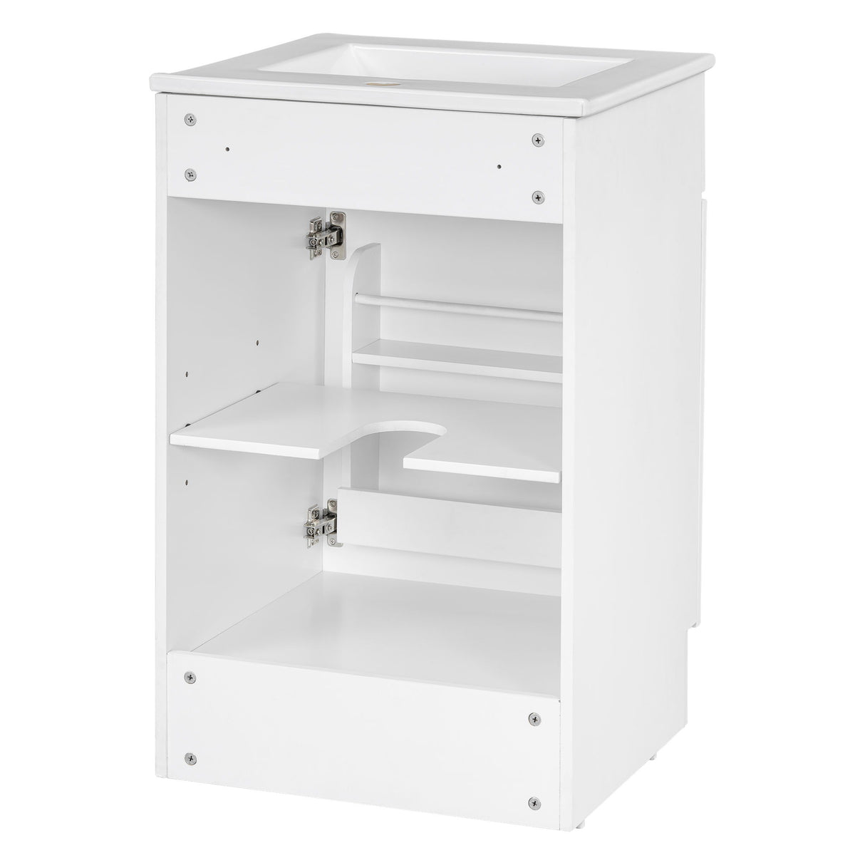 Bathroom Vanity With Sink, Cabinet With Adjustable Shelf