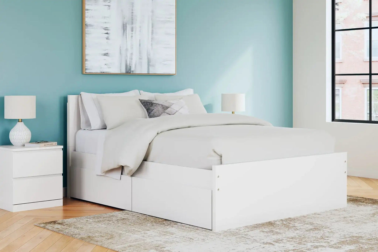 Onita - Panel Platform Bed - Best Buy Furniture