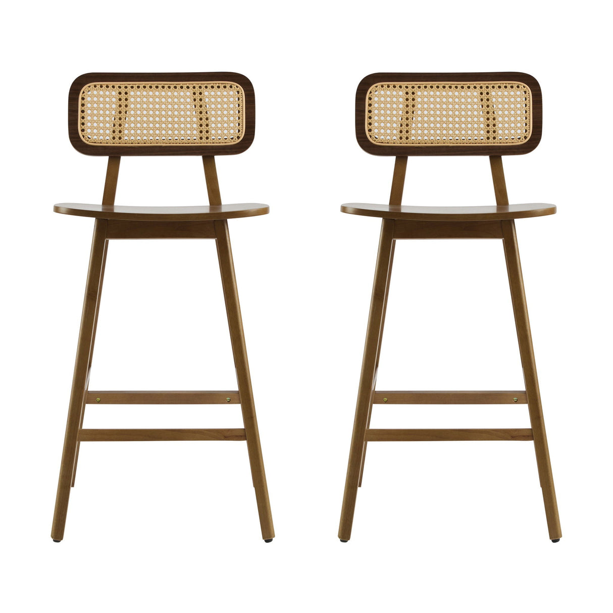 Bari - Indoor Wood Barstool (Set of 2) - Best Buy Furniture