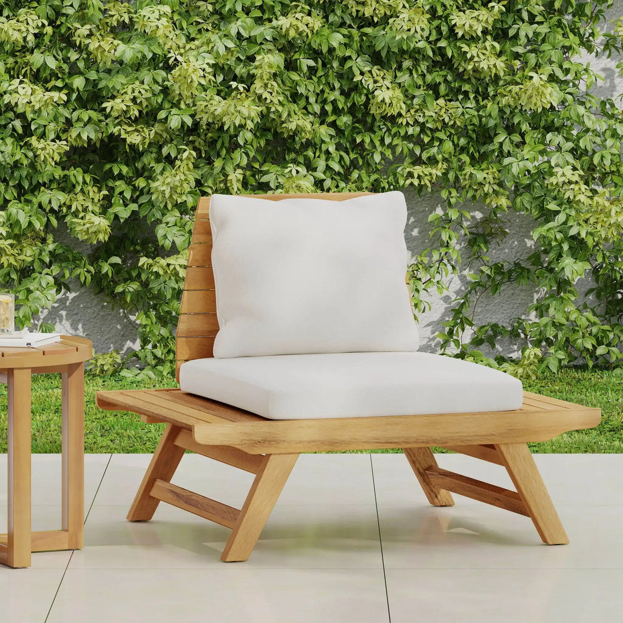 Sedona - Outdoor Club Chair With Slatted Design - Best Buy Furniture