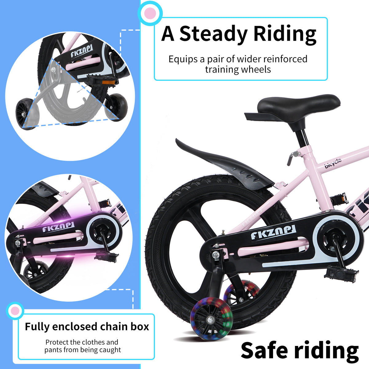 FKZNPJ Kids Bike 16 Inch