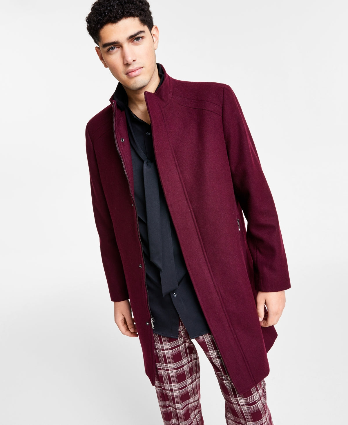 Mens Kylo Topcoat by Inc International Concepts
