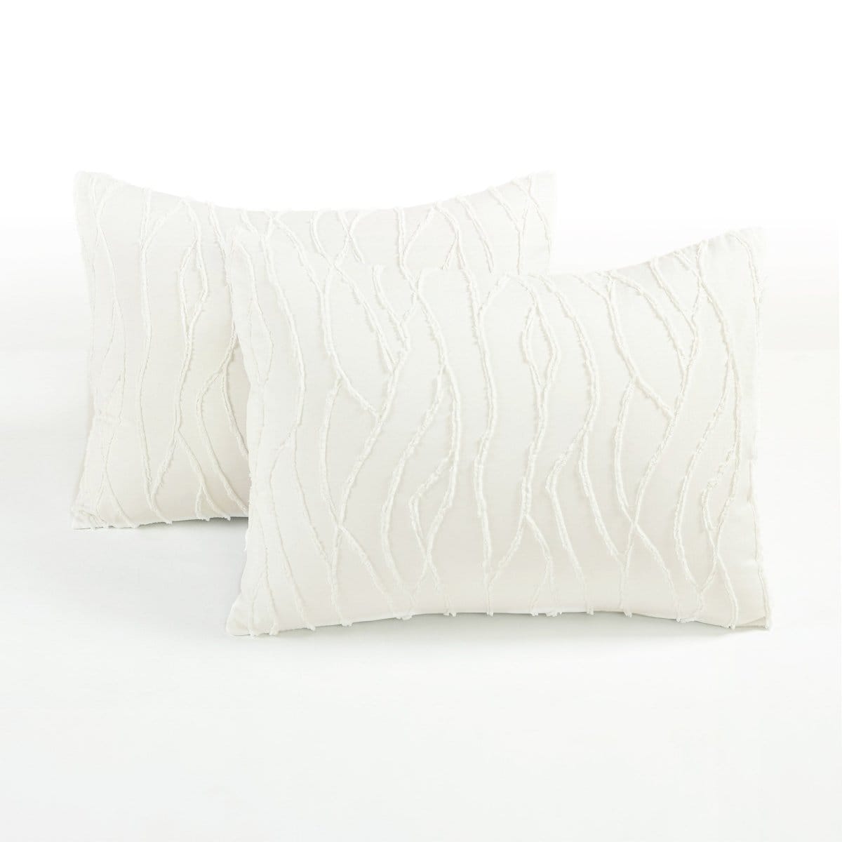 LushDecor Jacquard Wave 3 Piece Comforter Set - view 3