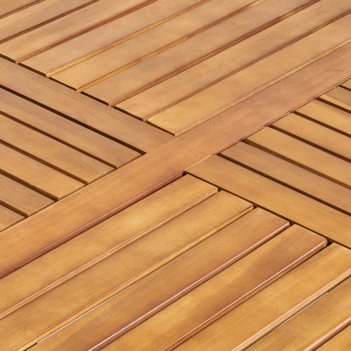 5-Piece Outdoor Acacia Wood Dining Set