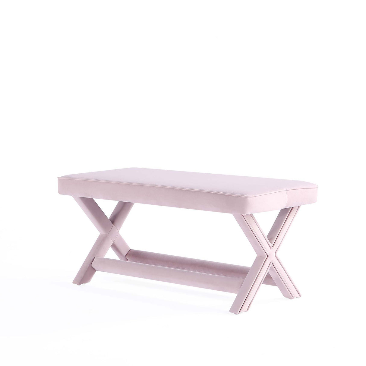 Abigail - Accent Bench With Piped Cushion