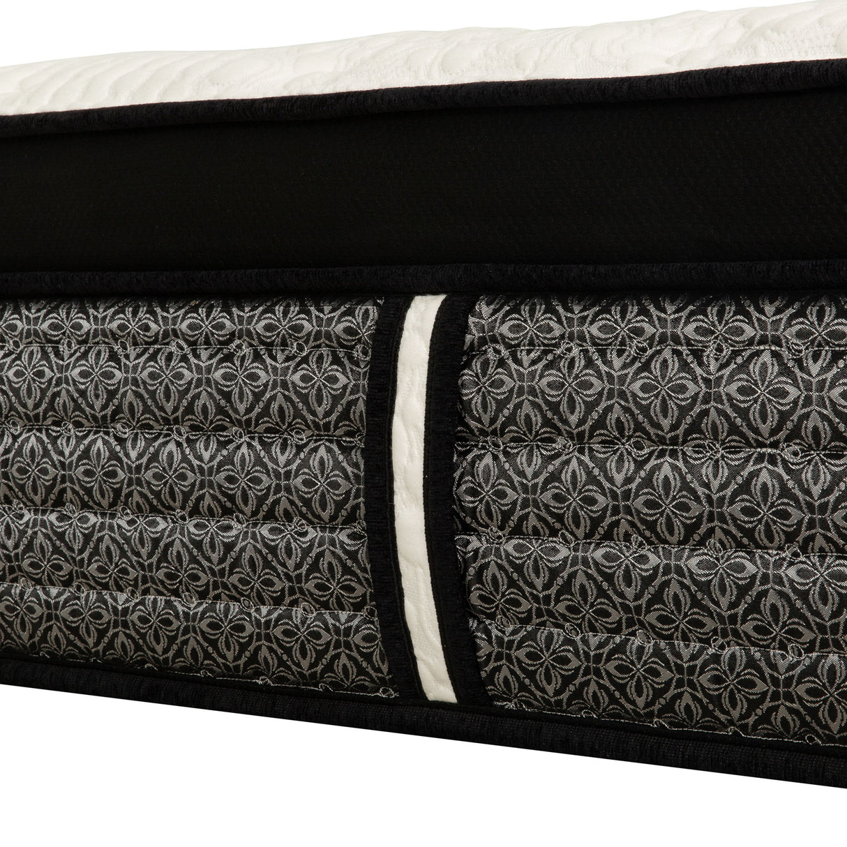 16" Premium Hybrid Mattress In A Box Plush Gel Memory Foam Top With Cooling Technology - Gray / White - Queen