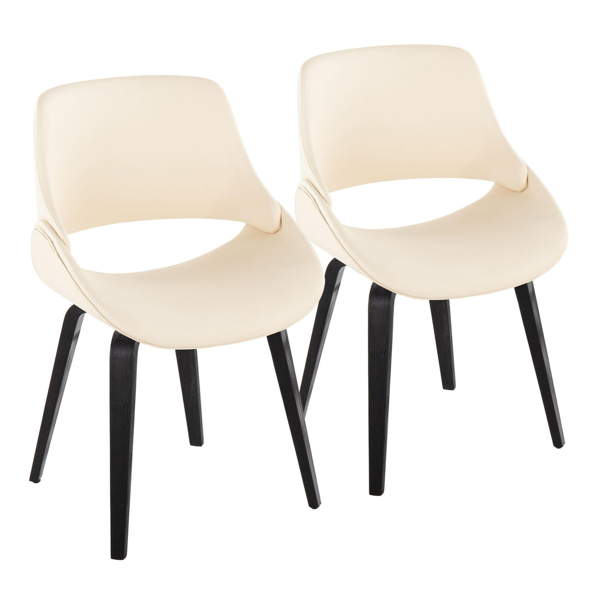 Fabrico - Mid Century Modern Comfortable Design Dining Chair (Set of 2)
