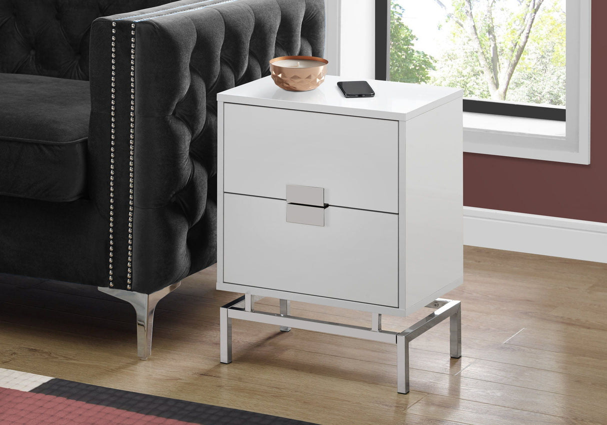 Accent Side Table, Storage Drawer, Modern Design - Best Buy Furniture