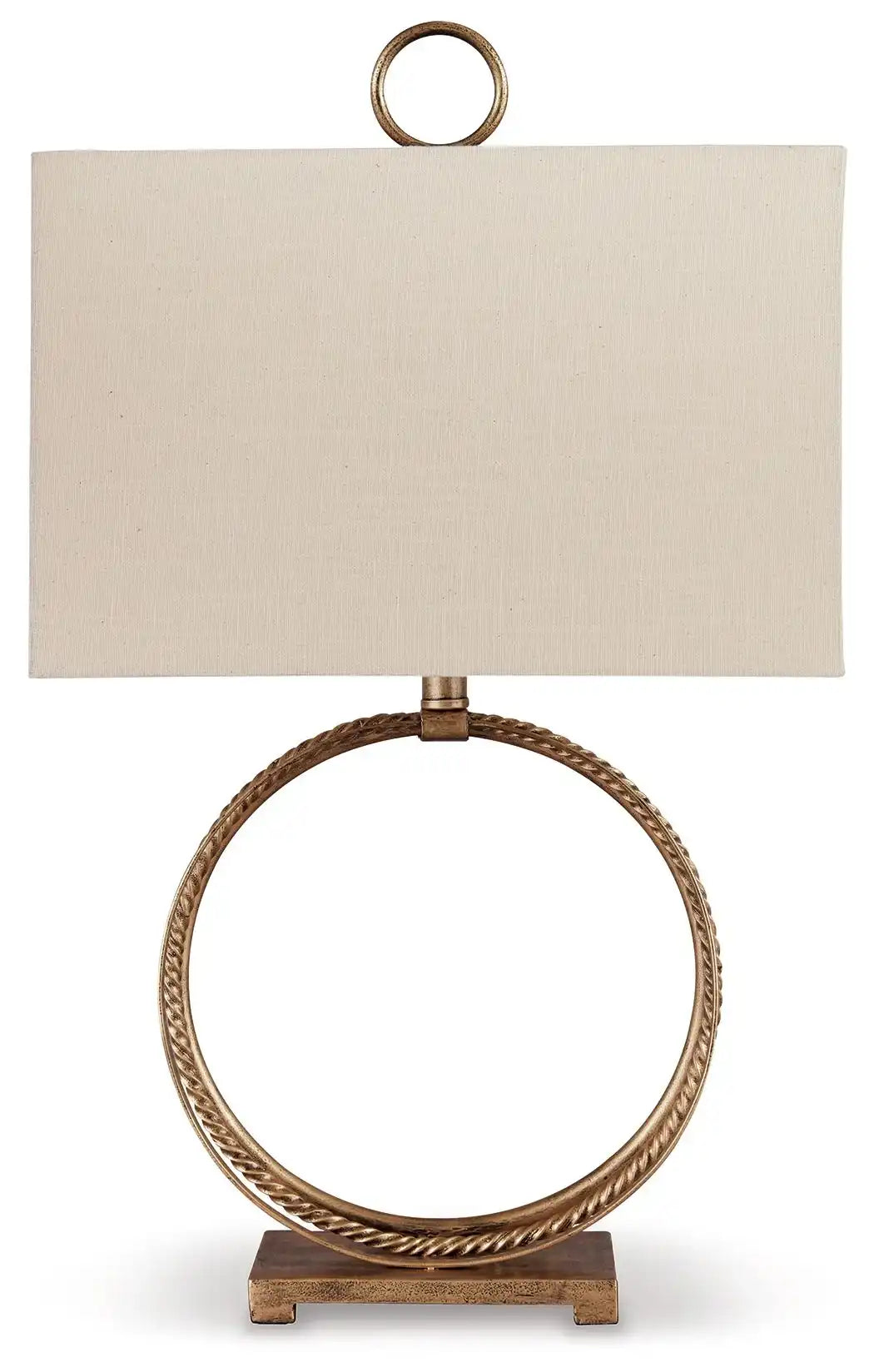 Mahala - Metal Table Lamp - Antique Gold Finish