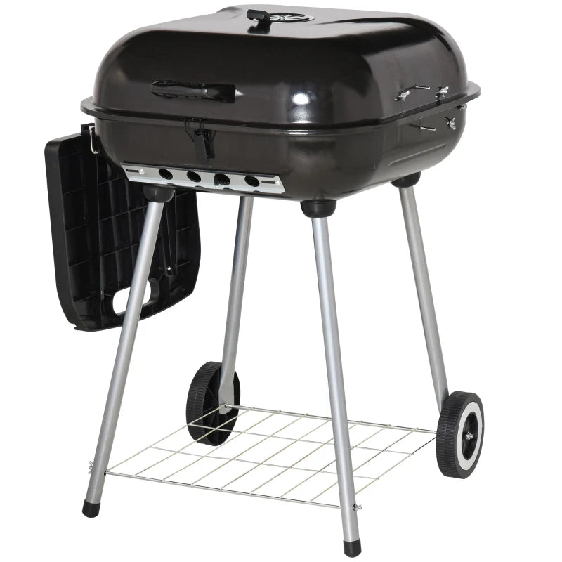 22-Inch Porcelain-Enameled Outdoor BBQ Grill
