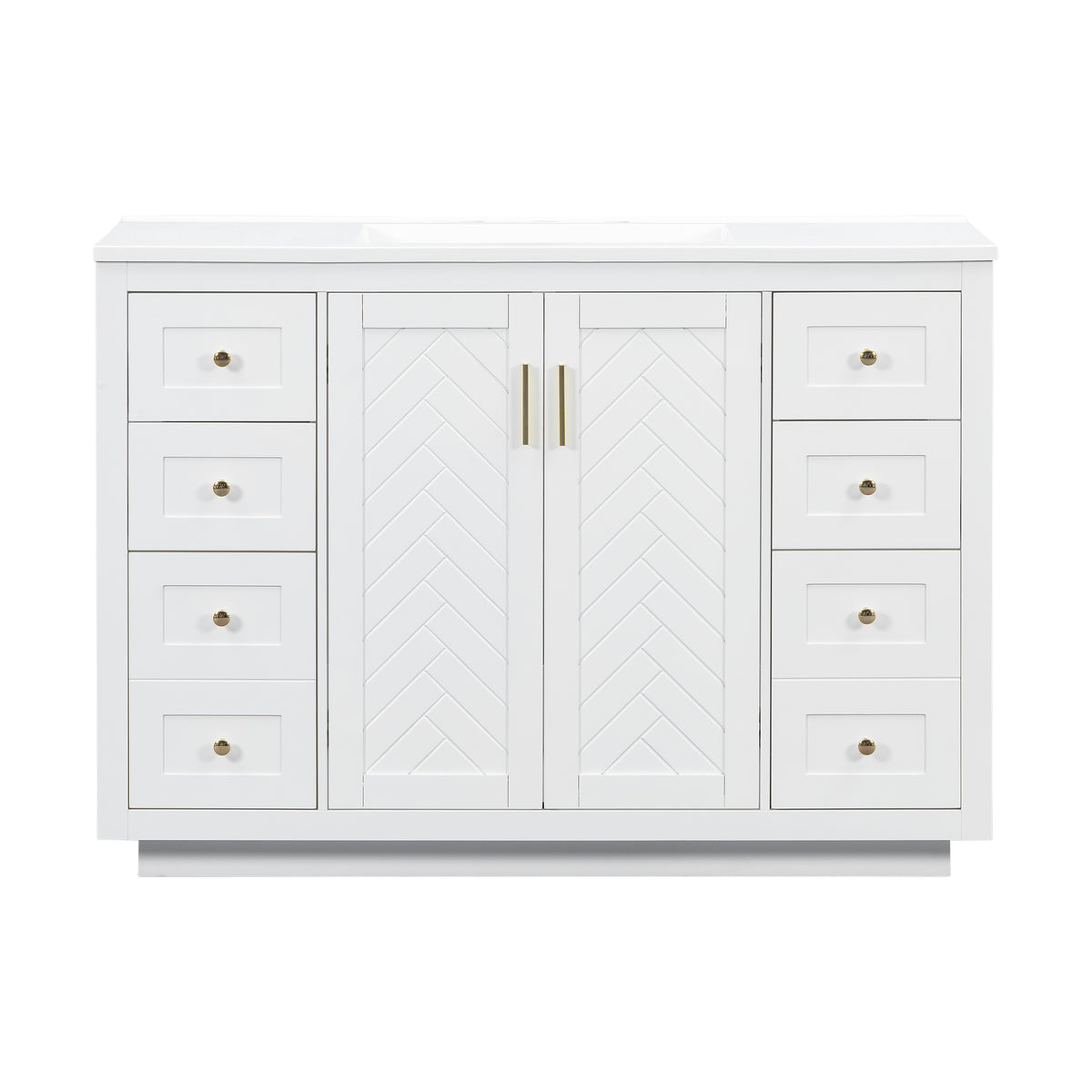 48" Bathroom Vanity with Sink Top