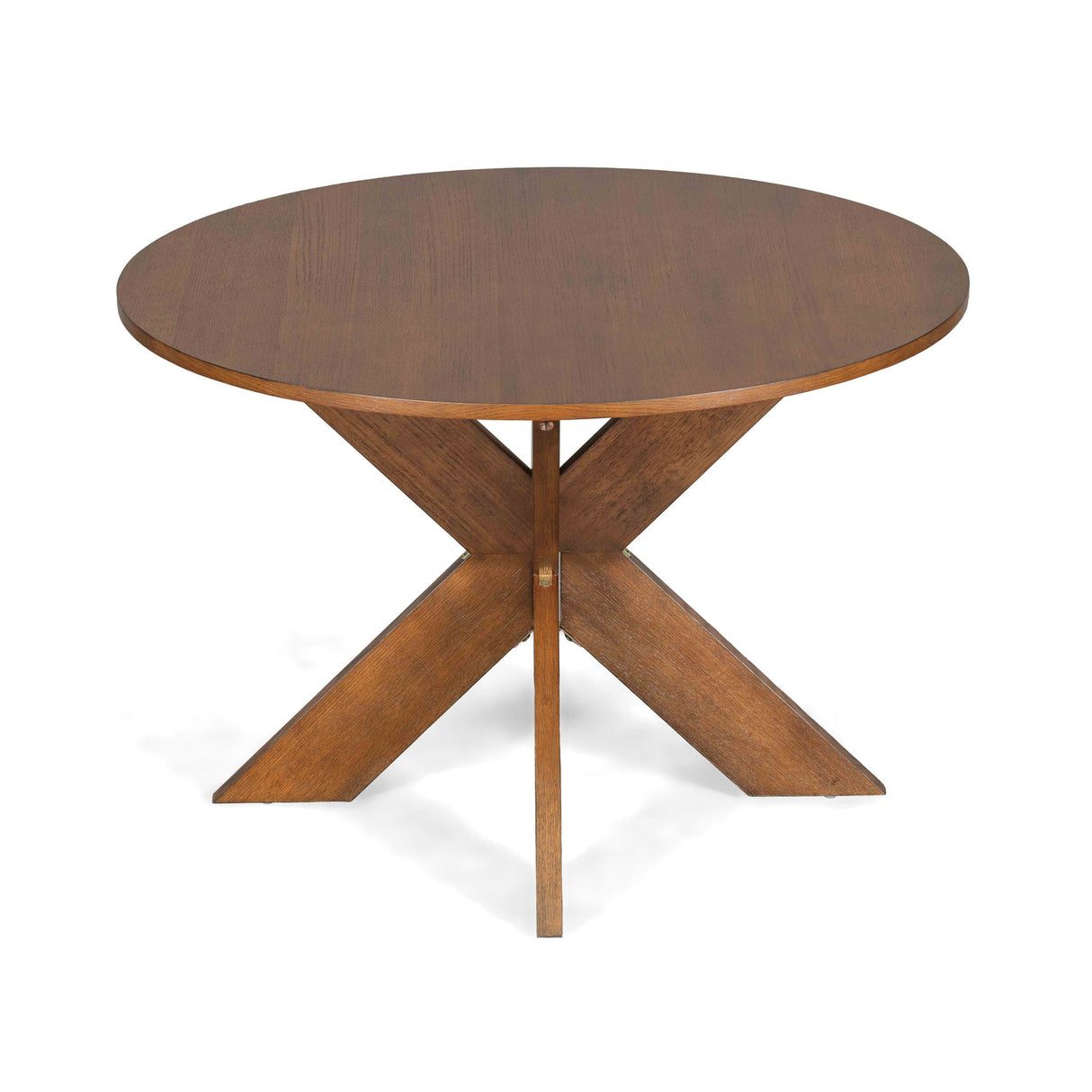 Round Dining Table Kitchen Table - Cherry Wood