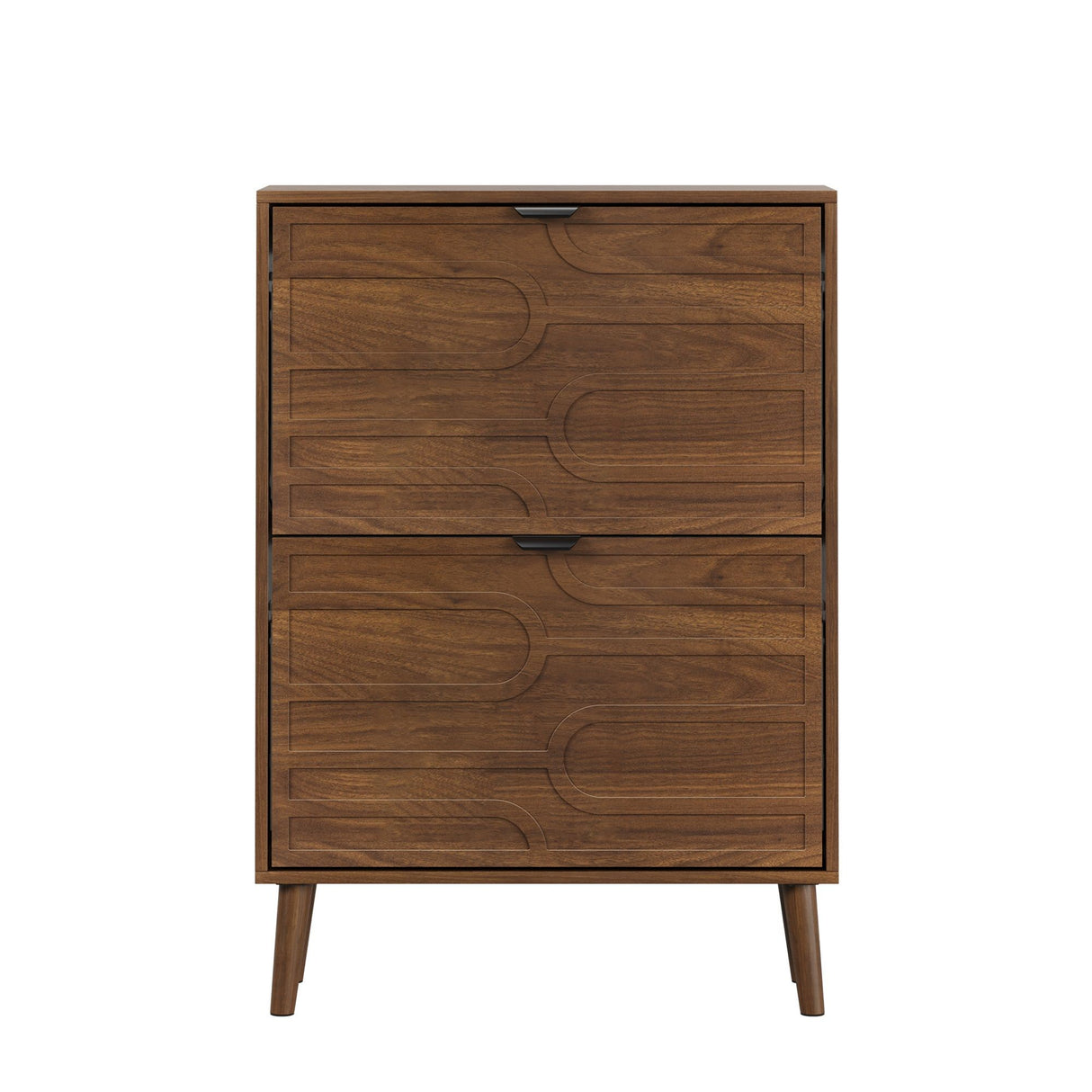 Medieval - Independent Shoe Cabinet With 2 Flip Drawers